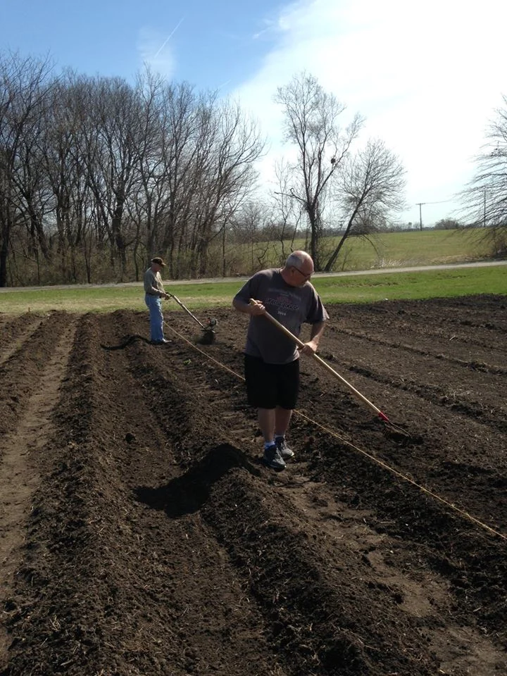 Planting Party at First Christian Church in Trenton