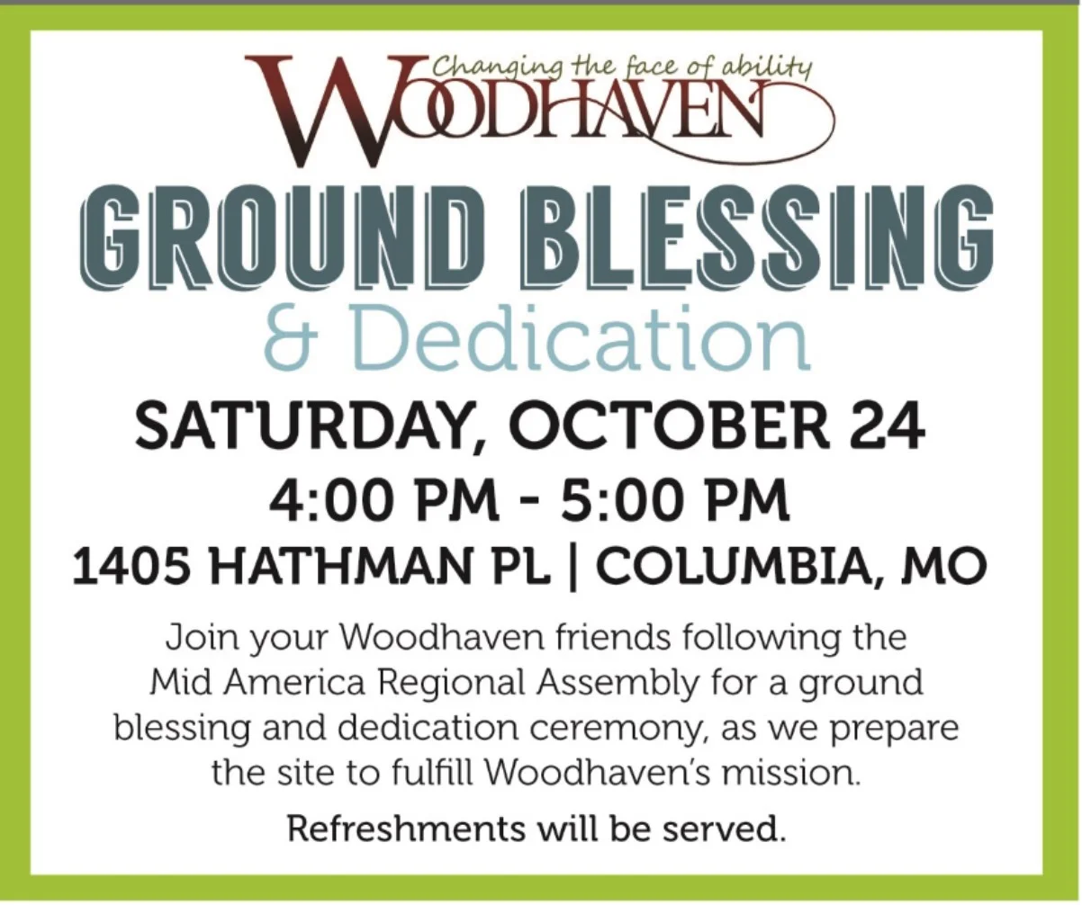 Woodhaven Ground Blessing & Dedication