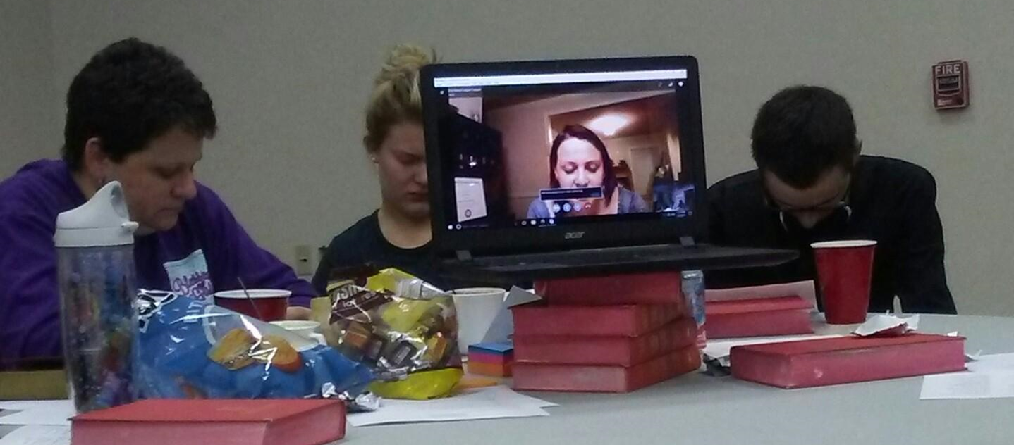 Skyping into the meeting is scheduled keynote speaker Erin Reed Cooper.