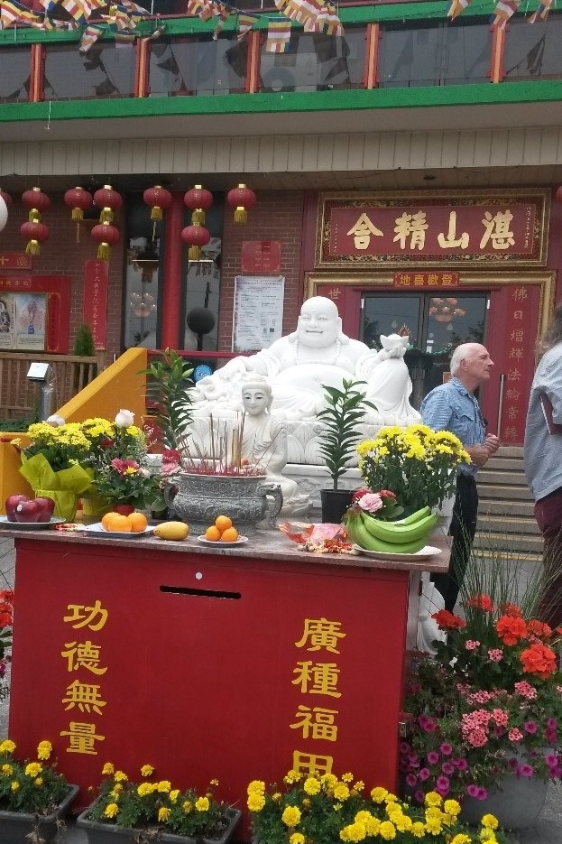 Visit to the Buddhist Temple