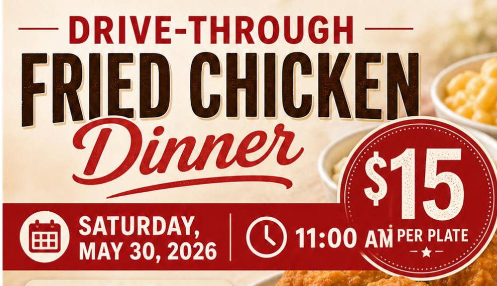 Drive-Through Fried Chicken Dinner