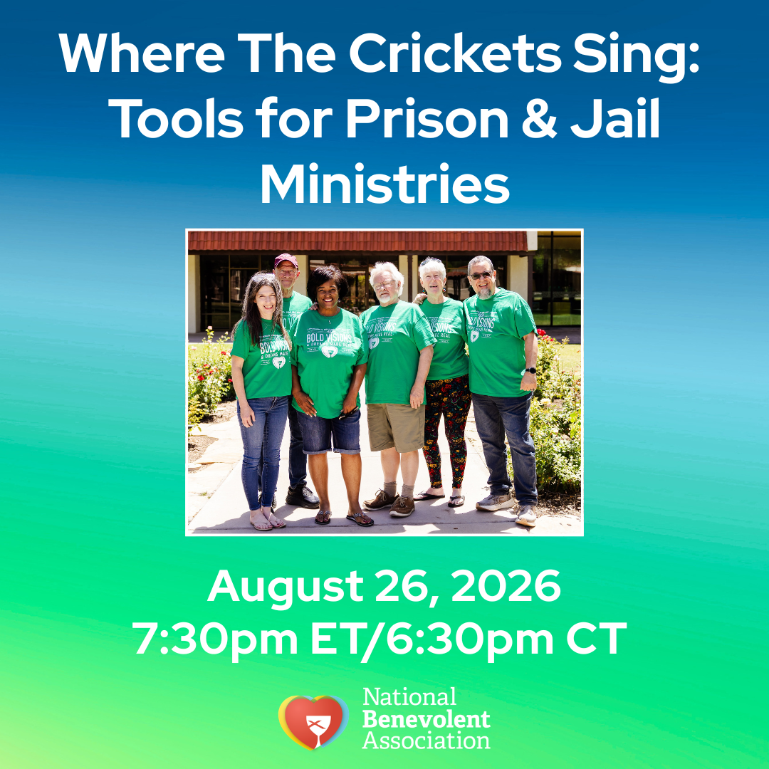 Where the Crickets Sing: Tools for Prison and Jail Ministries Webinar