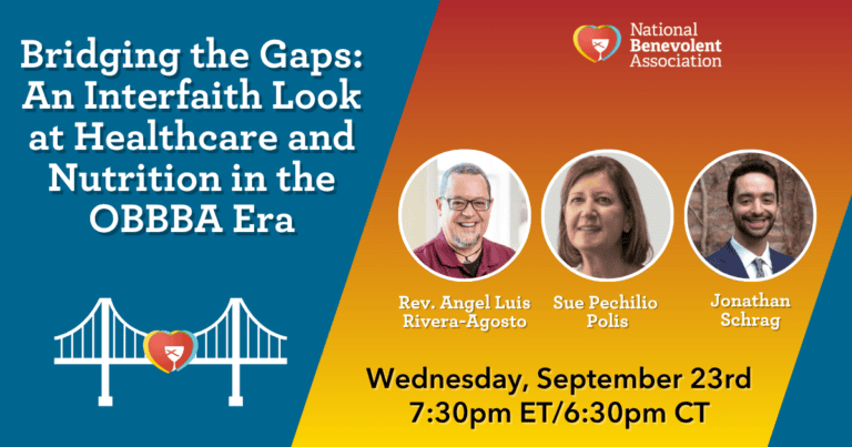 Bridging the Gaps: An Interfaith Look at Healthcare & Nutrition in the OBBBA Era