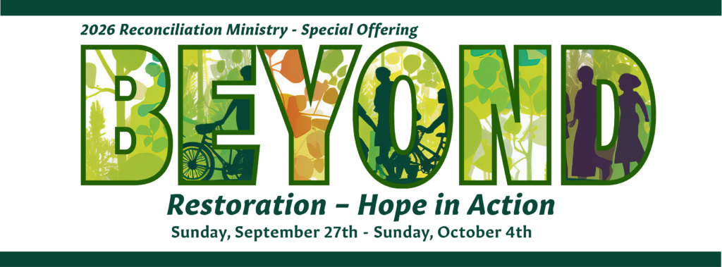 Reconciliation Ministry Offering