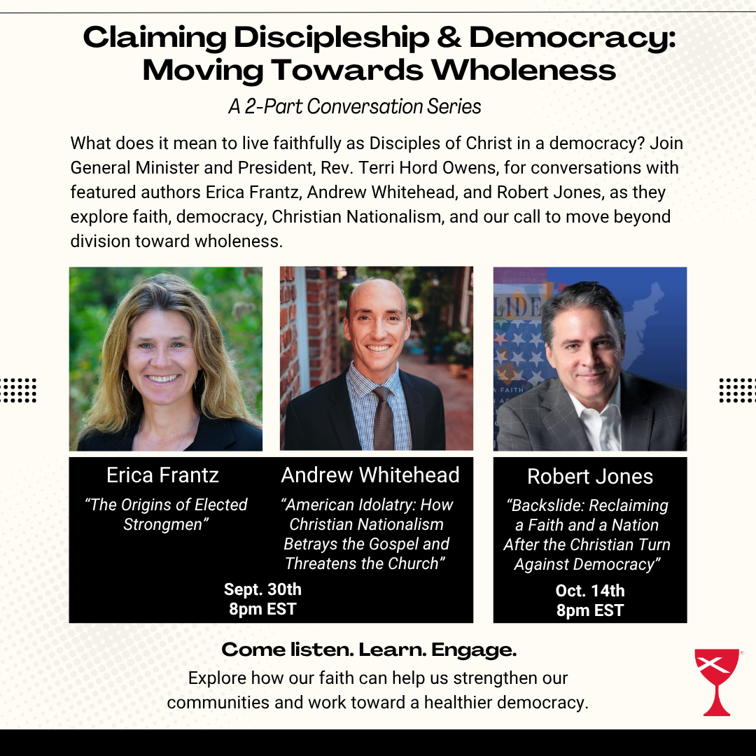 Claiming Discipleship & Democracy: Moving Towards Wholeness