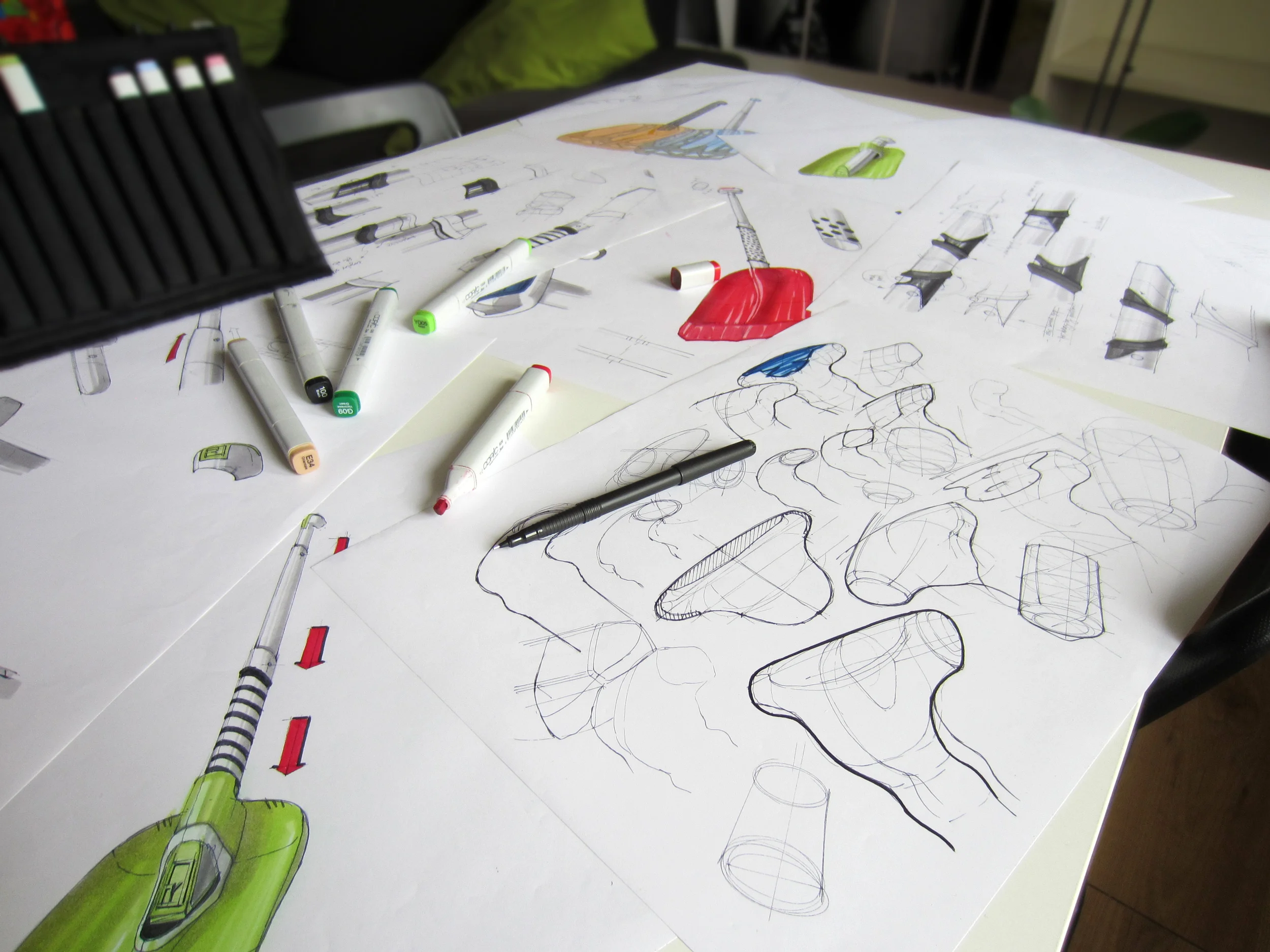 Idea generation - Sketches