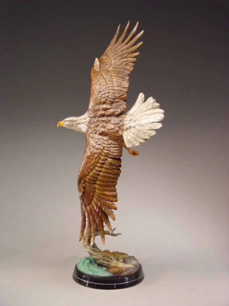 "Wings of Freedom" bronze 44"H17"W16"D