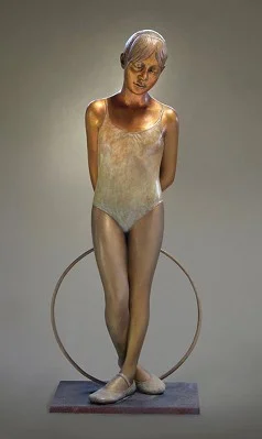 "Quiet Confidence" Bronze 23"H10"W6"D Edition 35