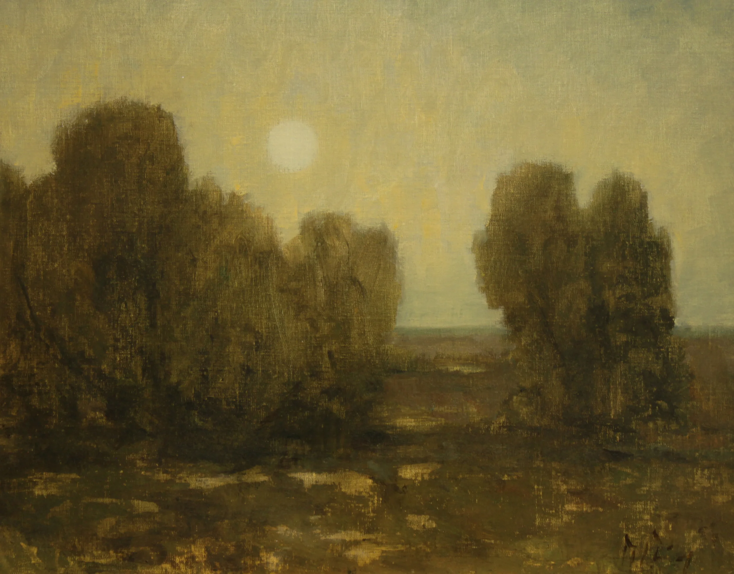 "Tonal Nocturne" oil 16"x20"