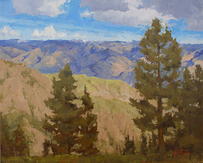 "Away From It All" oil 16"x20"
