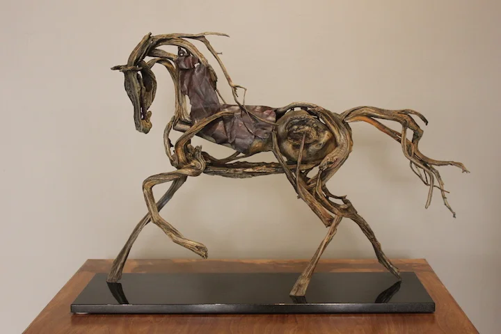 "Wind Dancer" Bronze Ed.15 25"H X 34"L X 9"W