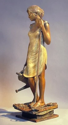 "In Her Care" Bronze 29"H10"W9.5"D Edition 37