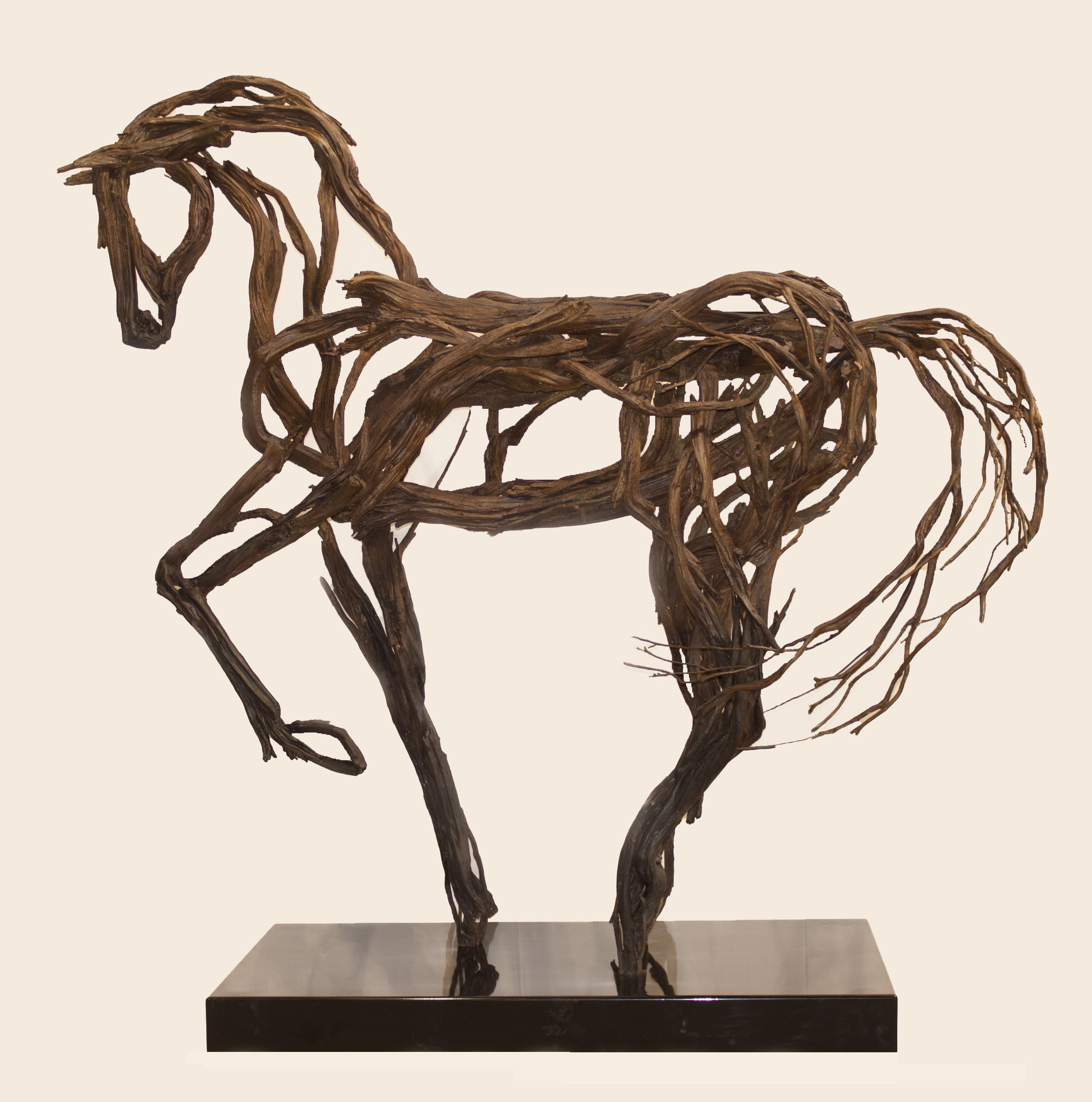 "Western Spirit" bronze monument 7'(ft.)H X 9'L X 4'W