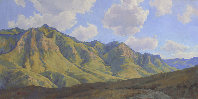 "Imnaha Grandeur" oil 12"x 24"