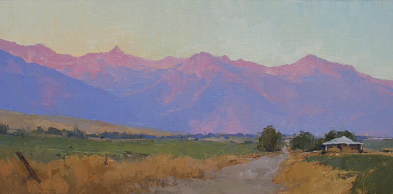"First Light" oil 7x14