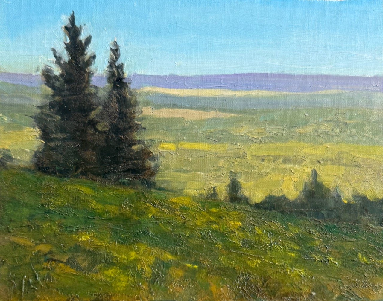 DISTANT WARMTH

 

 9”X12” OIL $700. 
