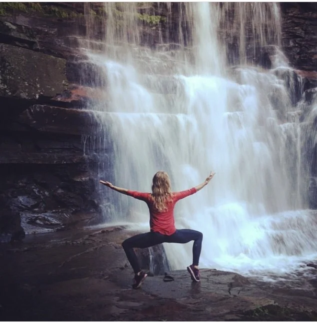 Jillian at Rickett's Glen State Park. Photo by Ken.