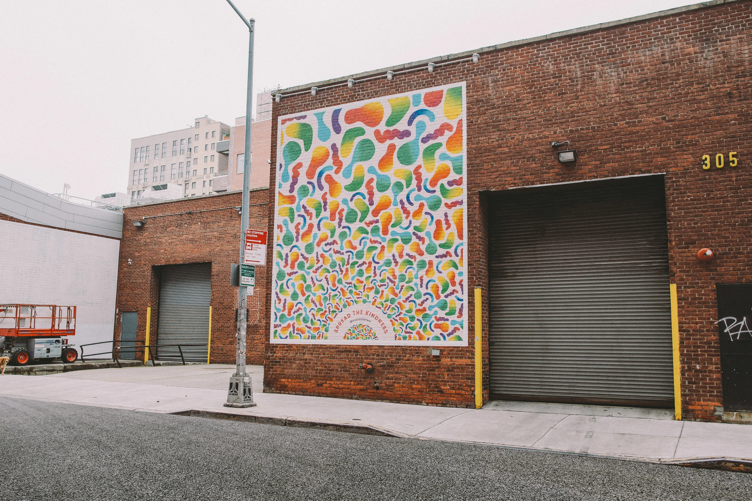 Mural in Williamsburg, Brooklyn