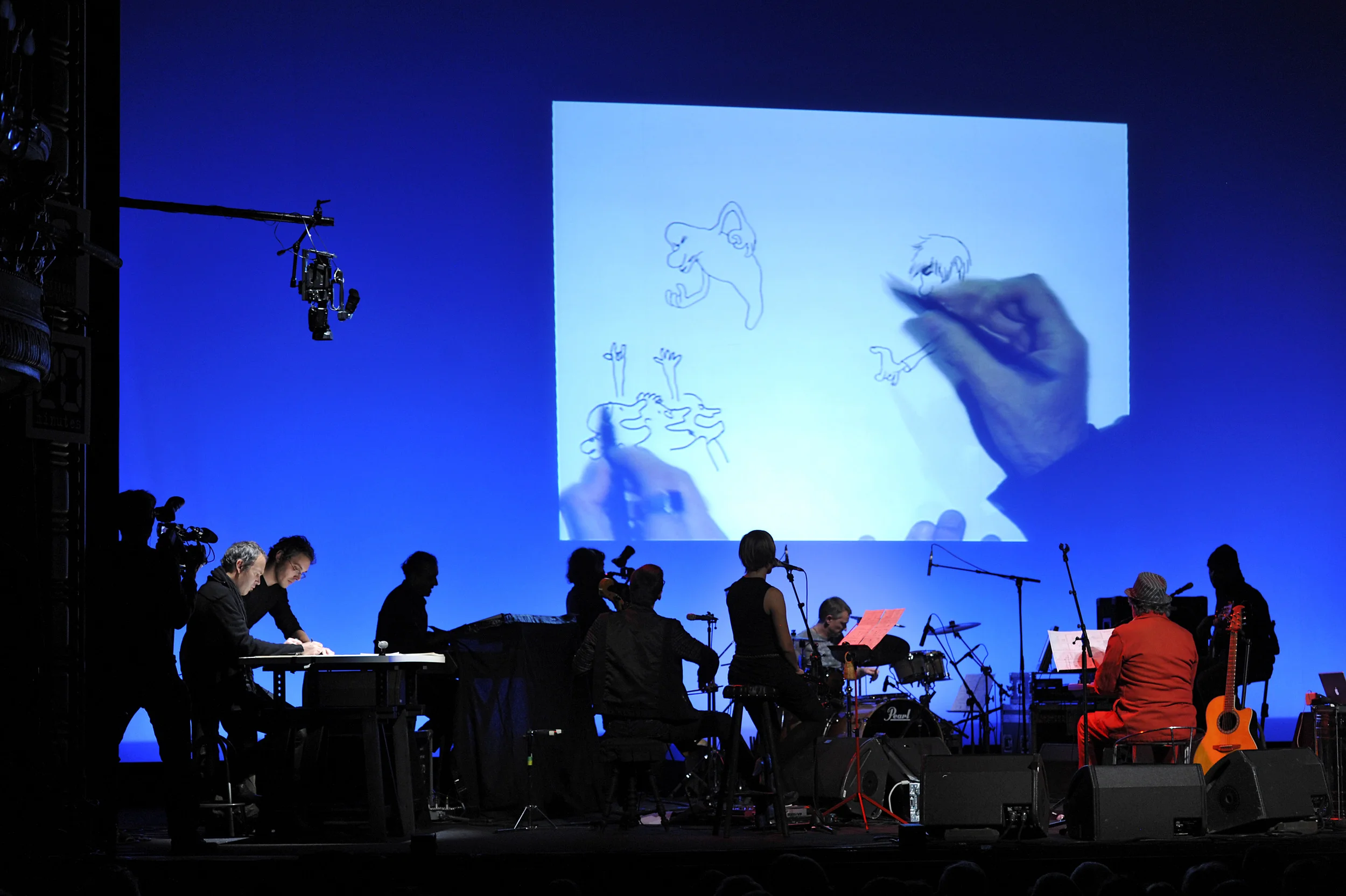 Jazz Hands – Live Drawing Concert
