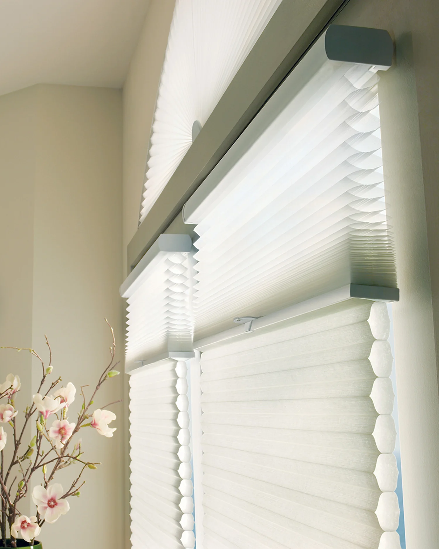 Honeycomb Shades with Duolite