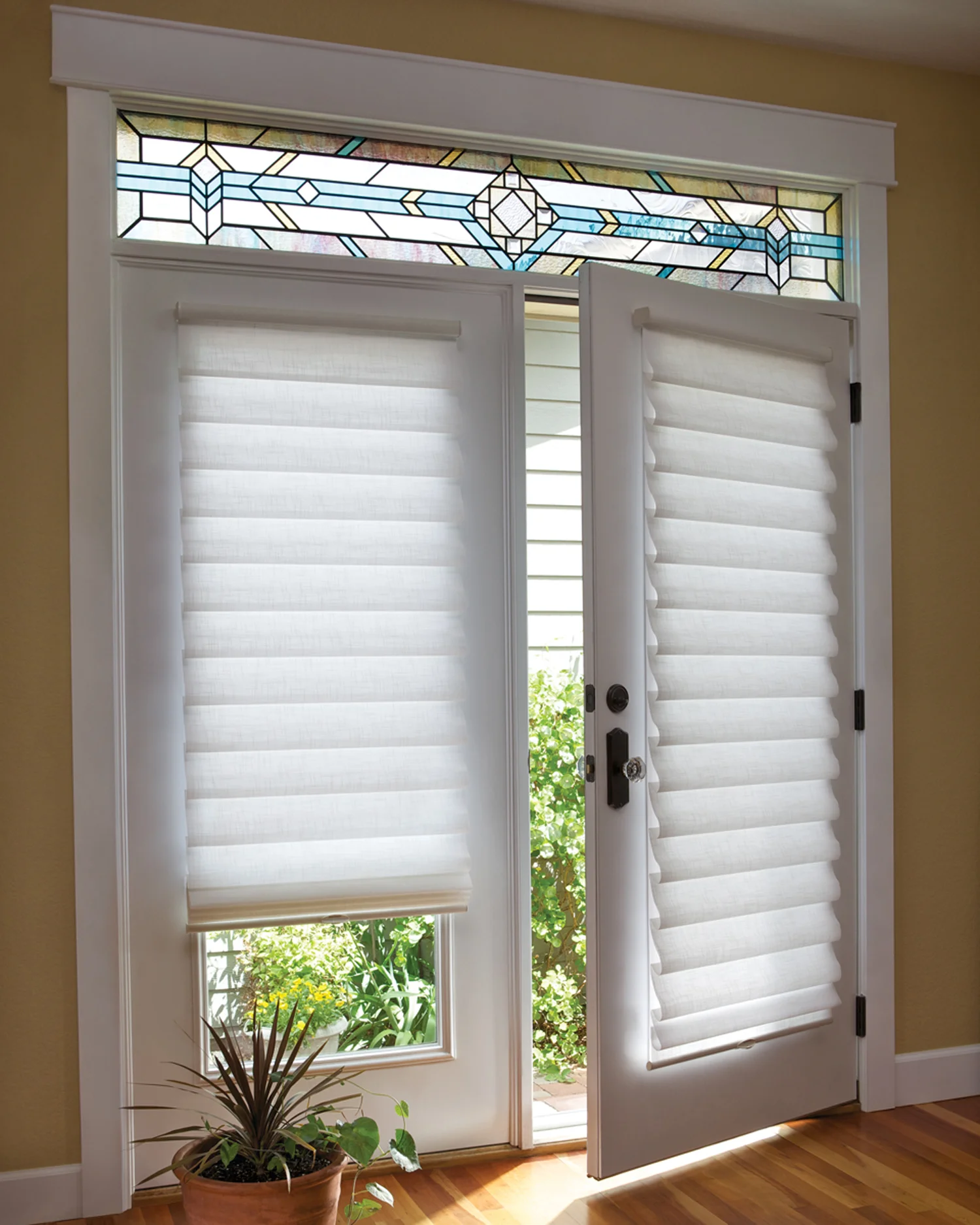 Vignette Roman Shades