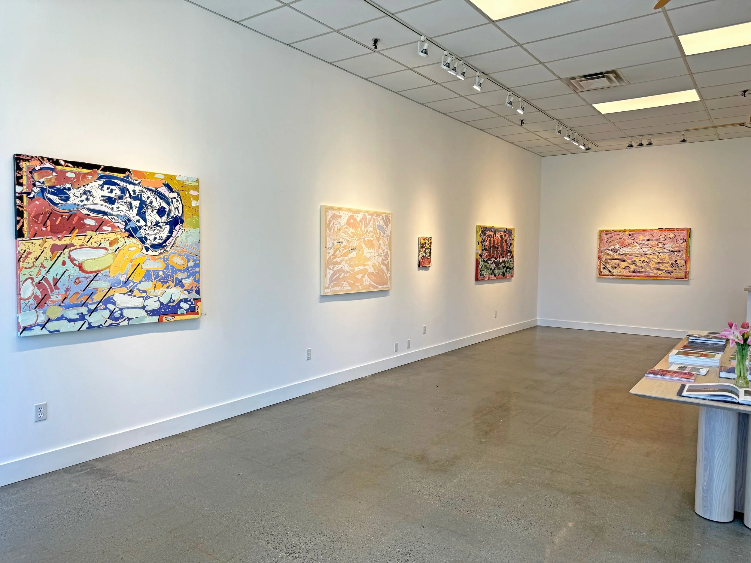 Some Install shots of Sleeper Wave 
🌊🌊🌊🌊🌊🌊🌊🌊🌊🌊🌊🌊

on view at Moss Gallery through June 17!