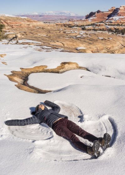 Sunbathing in Moab. Photograph by Daniel Kokoszka