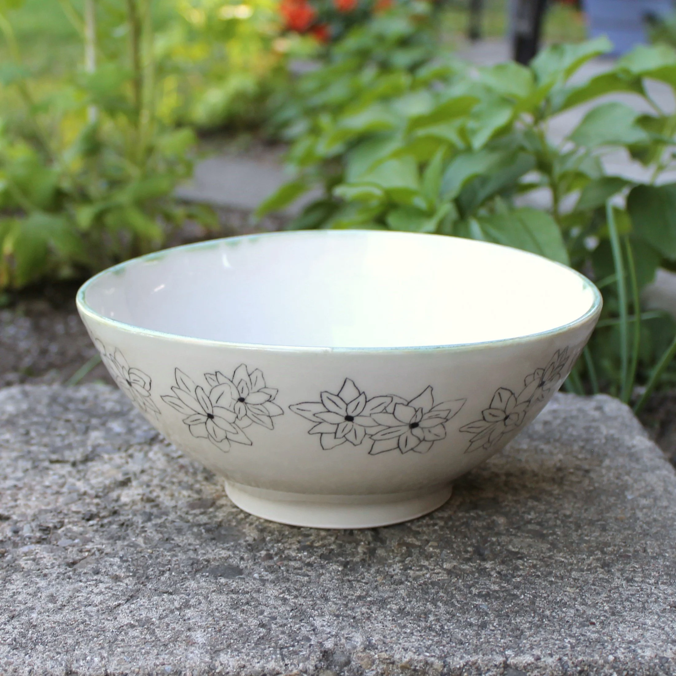 Floral Large Bowl