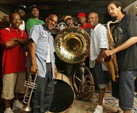 Westword: If recording with the Dirty Dozen Brass Band was not enough, next week FaceMan is recording with the Rebirth Brass Band