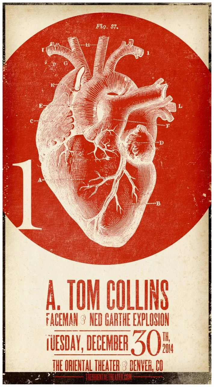 FaceMan at The Oriental Theater with A. Tom Collins and The Ned Garthe Explosion - Tuesday, Dec. 30 