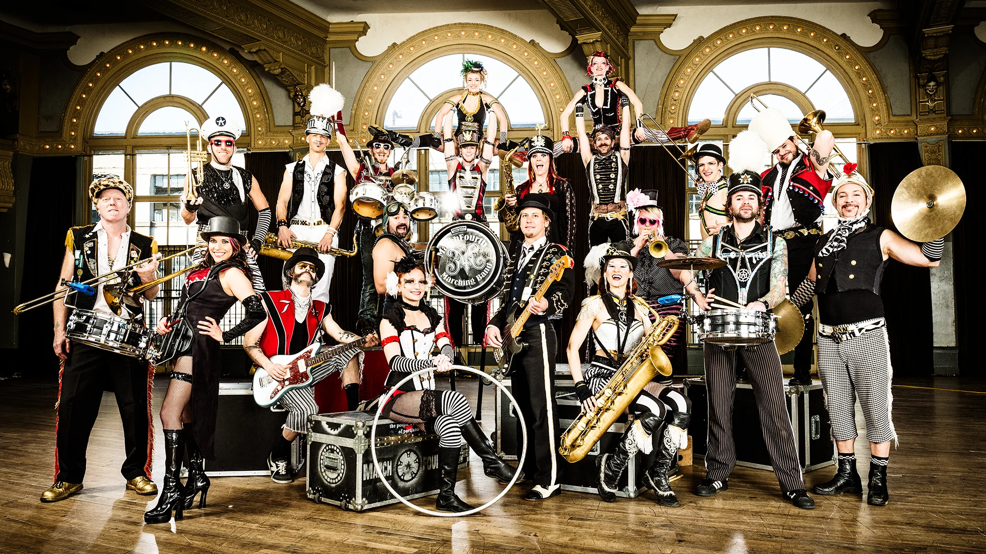 FaceMan with March Fourth Marching Band @ The Fox Theater Sat, January 10, 2015