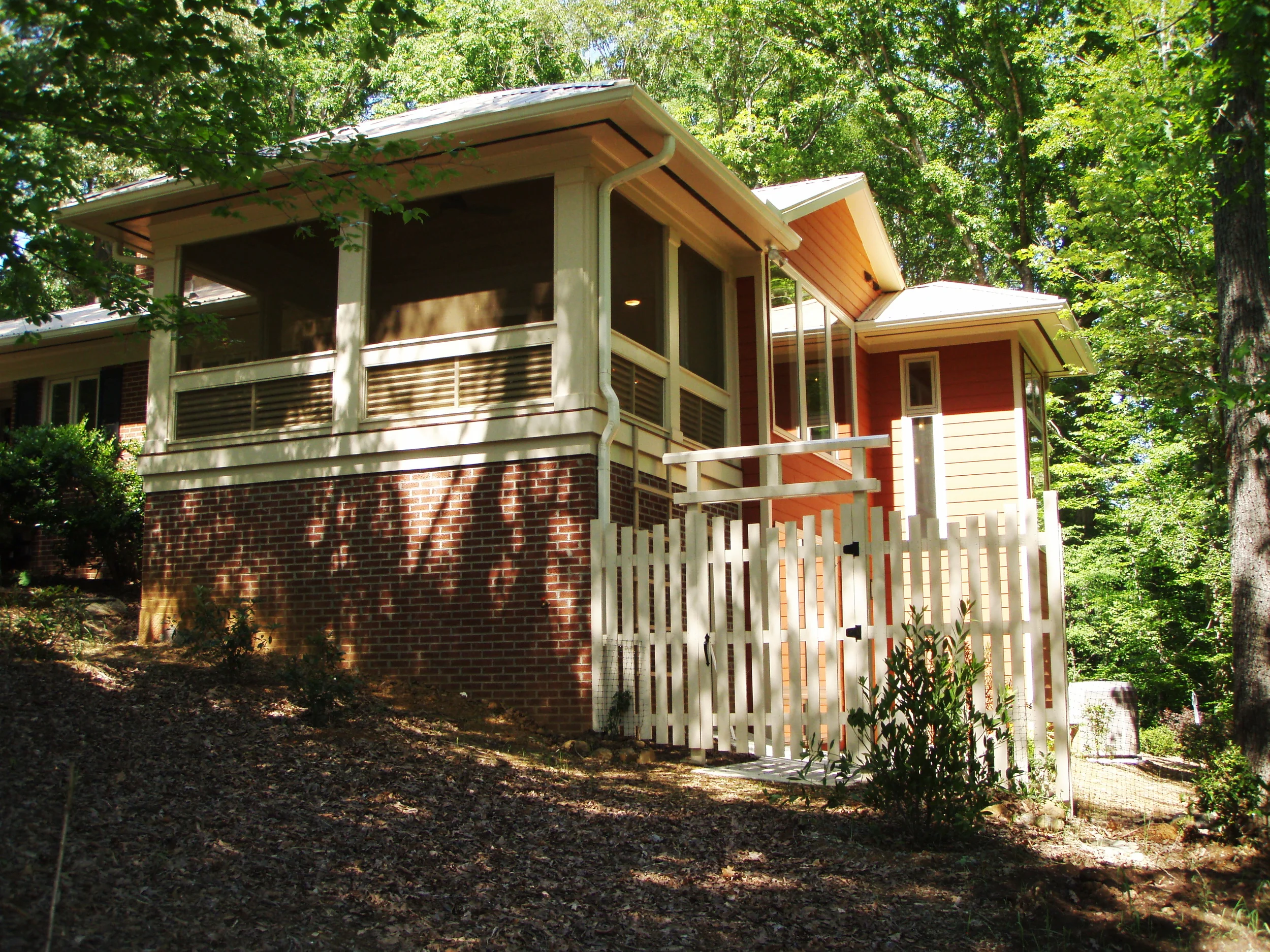 Screen Porch overlooking Stream