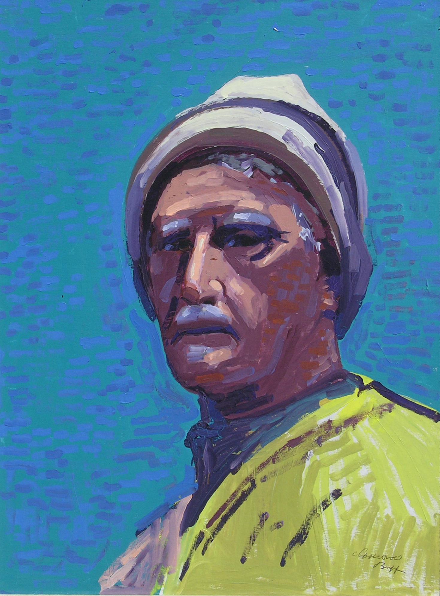    Self Portrait in Later Years   /&nbsp;Oil on Board / 24 x 18 in. 