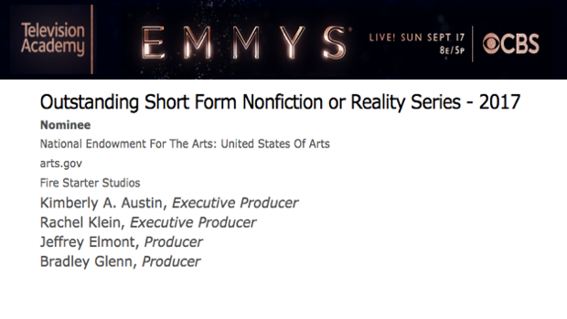 Whoa! Thrilled, excited and grateful. 2nd Emmy nomination!