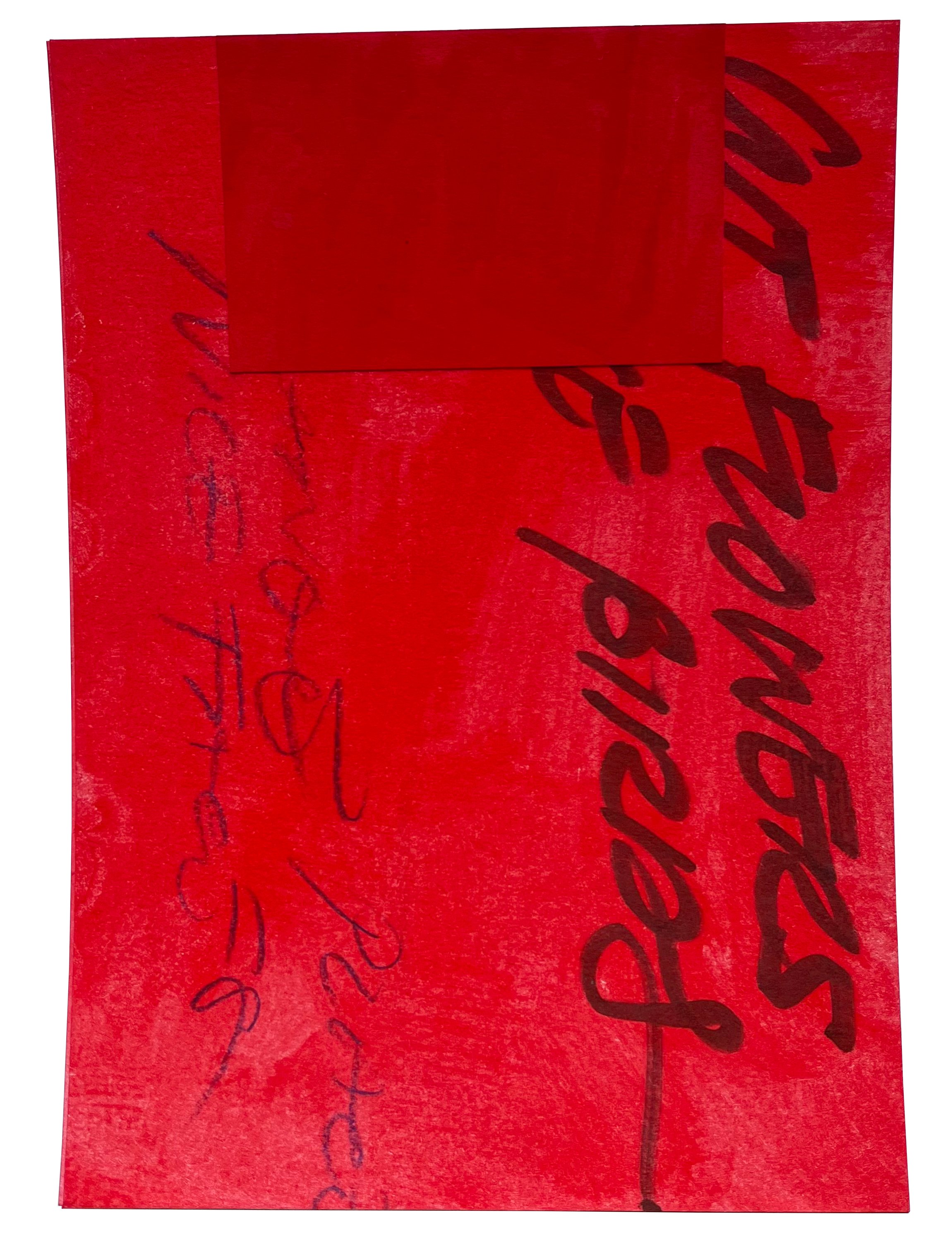 _0072, 08.12.2023 7 x 5 inches Gouache, pencil, ink and paper on custom printed cardstock