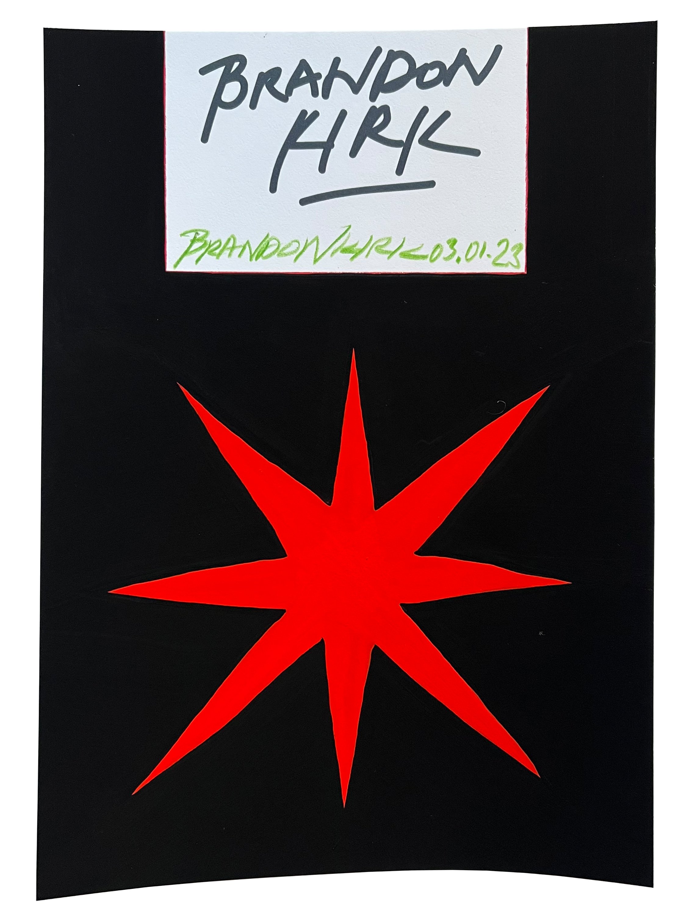_0040, 03.01.2023 7 x 5 inches Gouache and pencil on custom printed cardstock