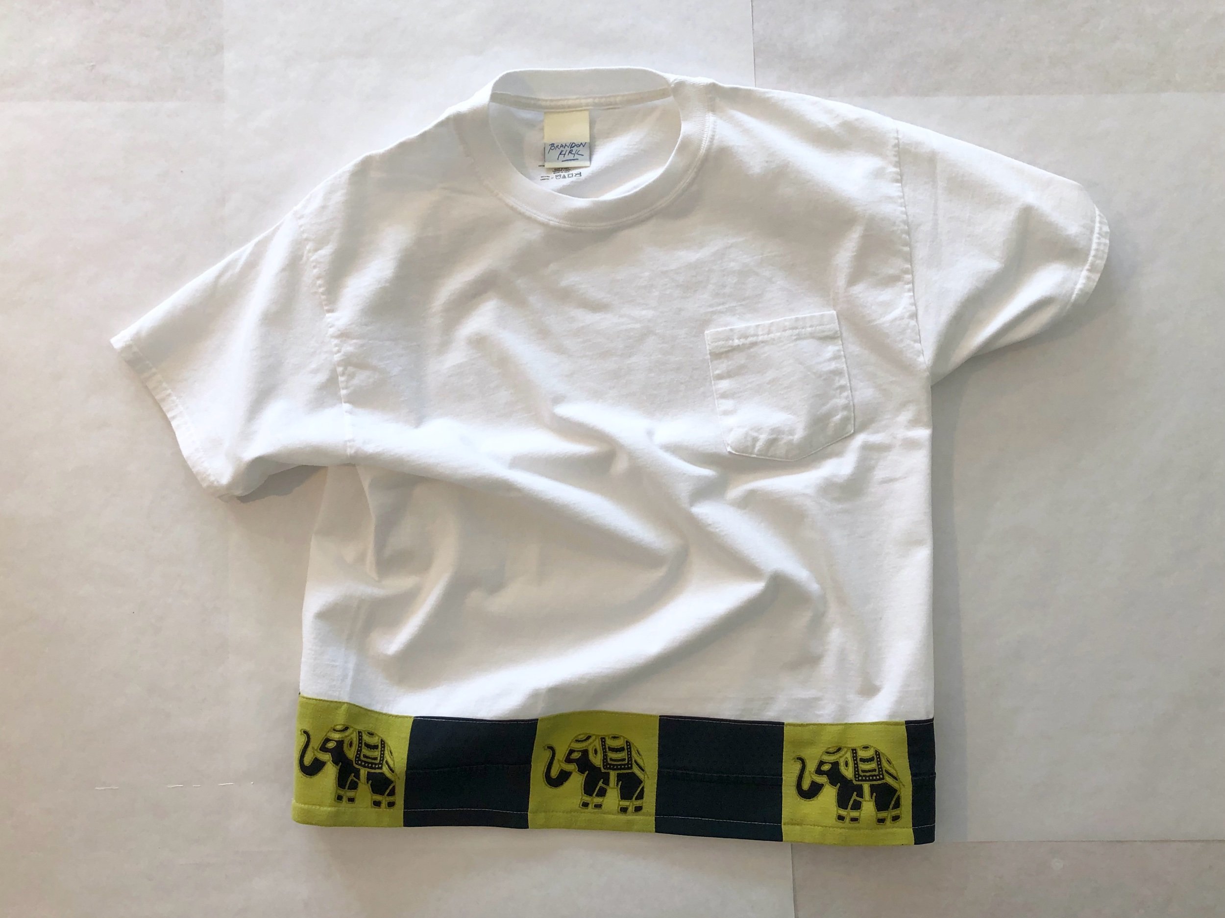 Patchwork Shirt, 2019 Unique item Cotton