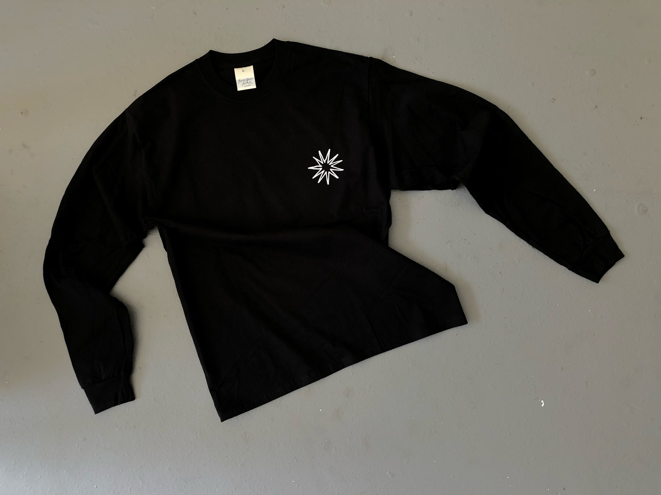 Studio Shirt (front), 2019 Cotton silkscreened with hand drawn graphics