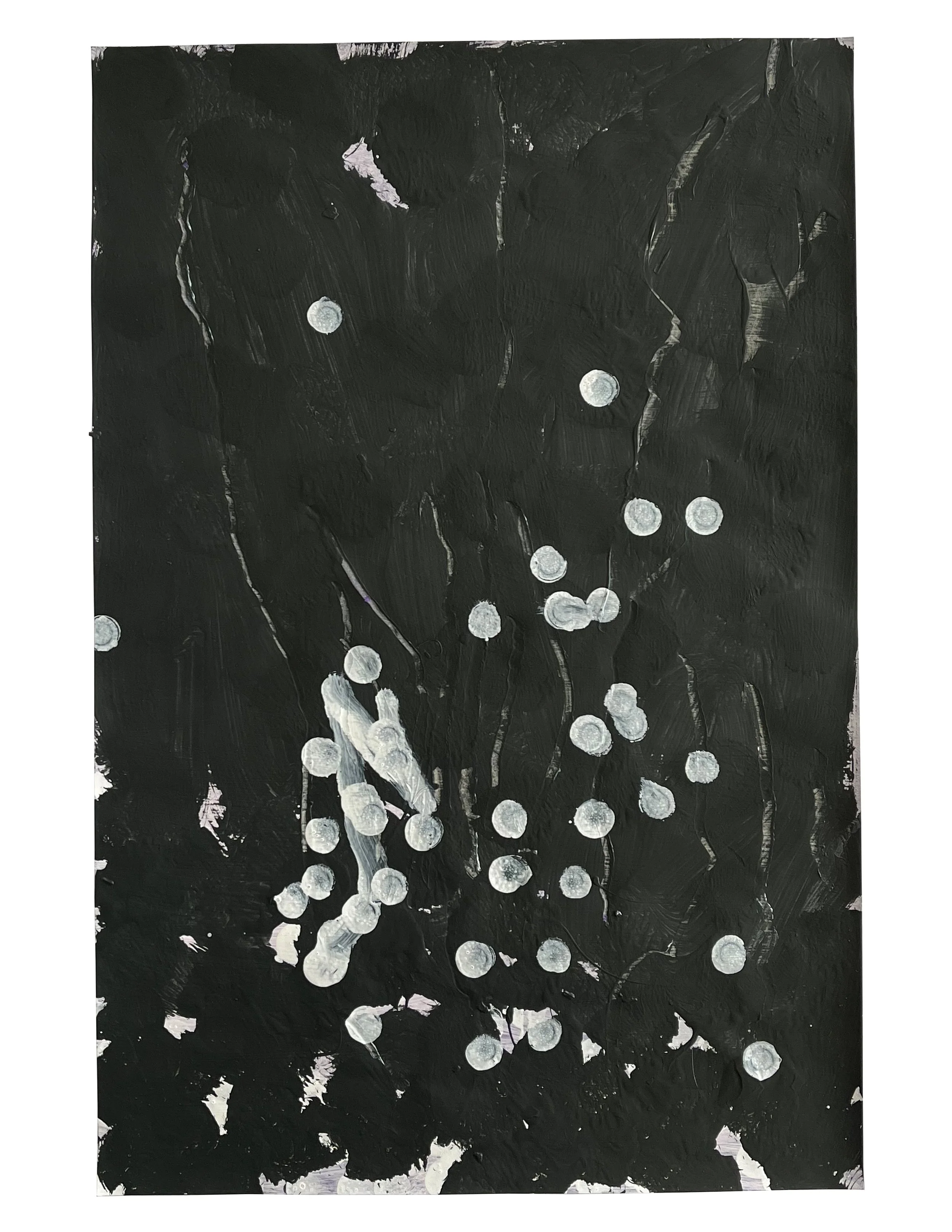 Have You Ever Read 1984? (0042), 2025 18 × 12 inches Acrylic, household paint, and ink