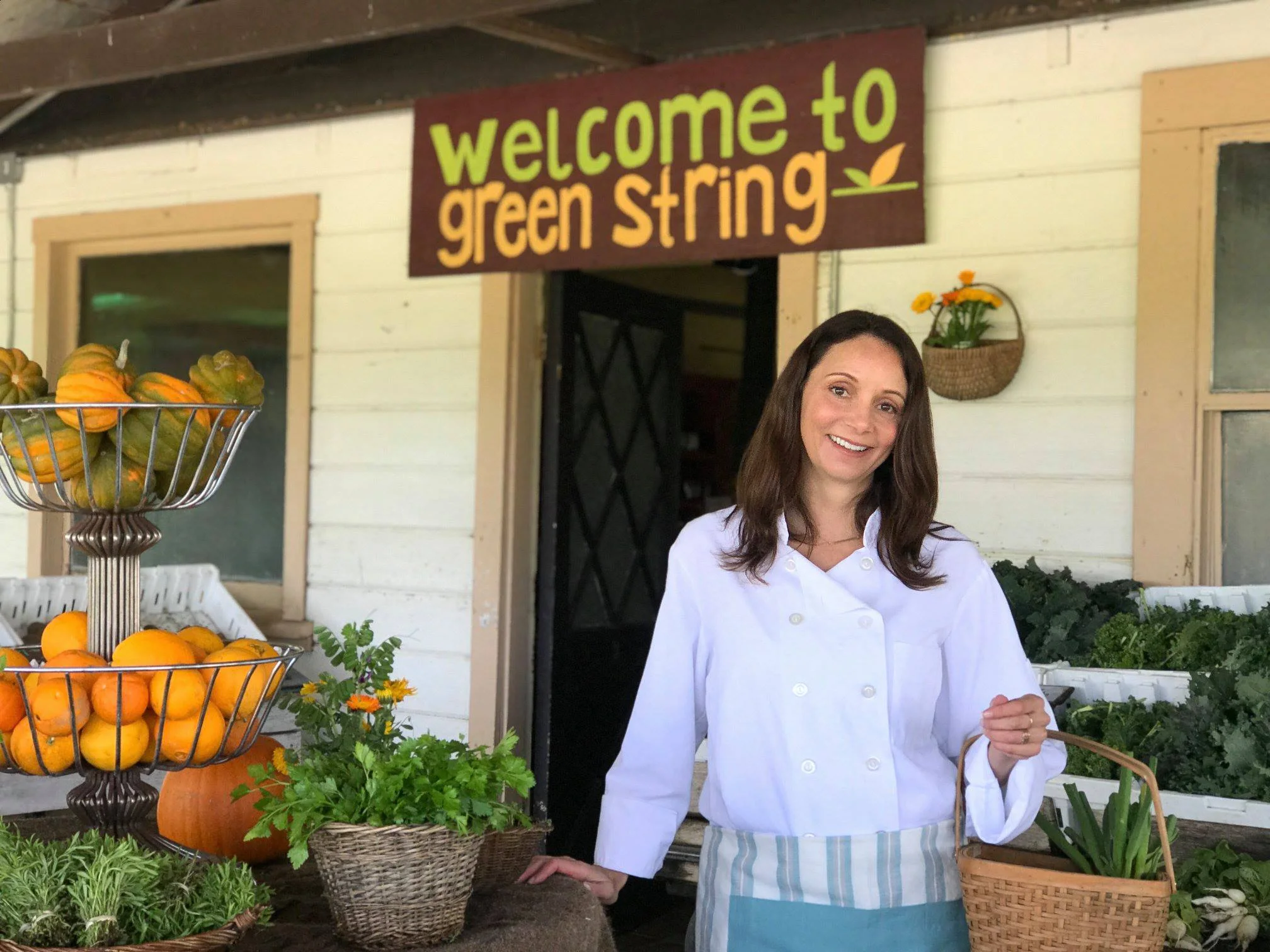 Filming a Commercial at Green String