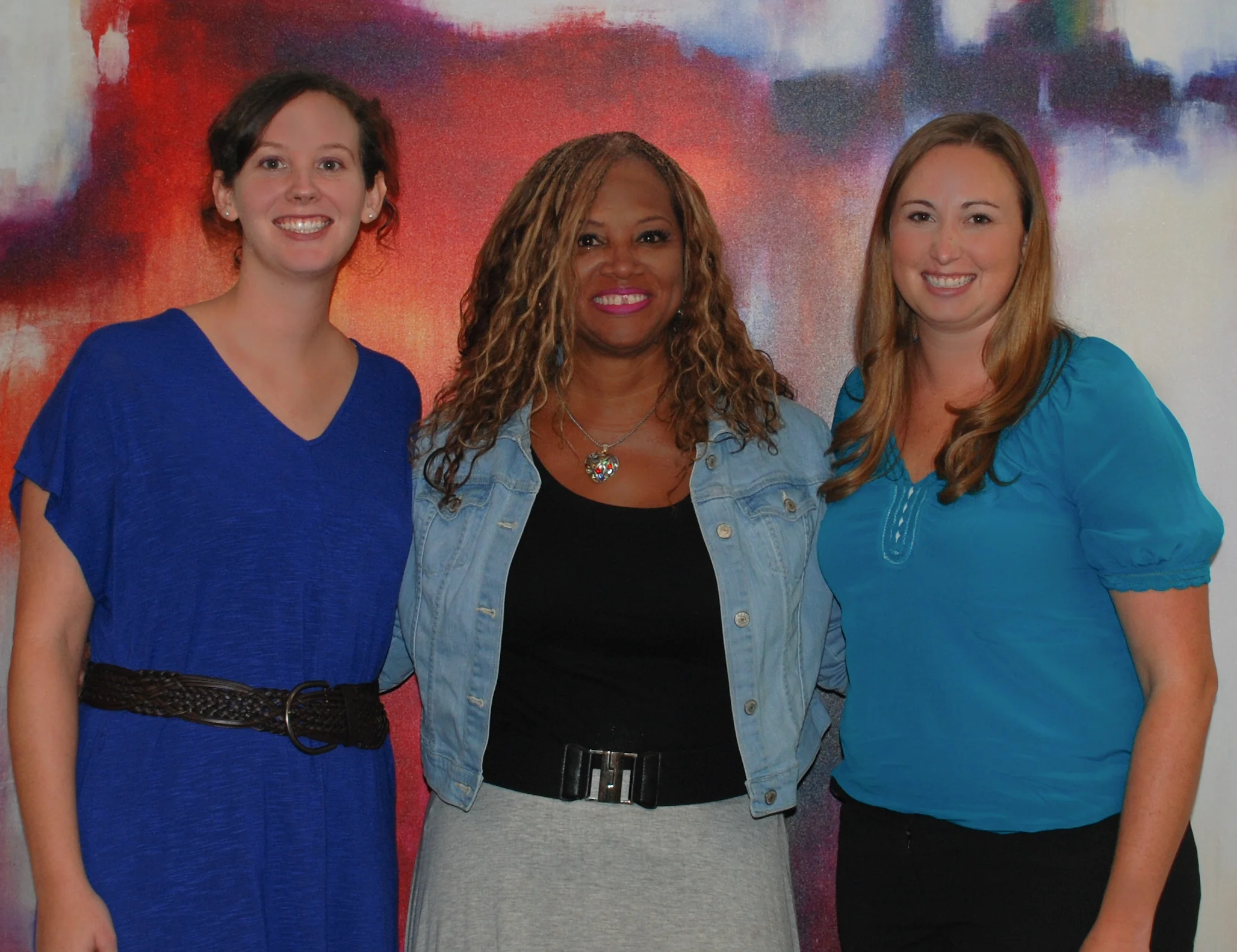  Presenters Michelle Torres, Irie Session and Stephanie Clanton