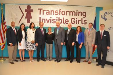 Keith Armwood, Superintendent Letot; Dr. HaeSung Han, Letot Clinical Coordinator; Dr. Terry Smith, Exec. Dir. of Dallas County Juvenile Dept.; Congressman Ted Poe; Amanda Jones, Leader & Mentor; Senator John Cornyn; Capt. Jeoff Williams, TX Dept. of Public Safety; Katie Pedigo, Exec. Dir. New Friends New Life; Texas State Representative Morgan Meyer; State Representative Tan Parker