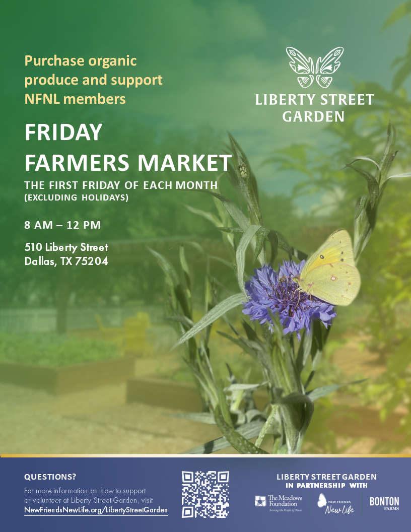 Liberty Street Garden First Friday Farmers Market