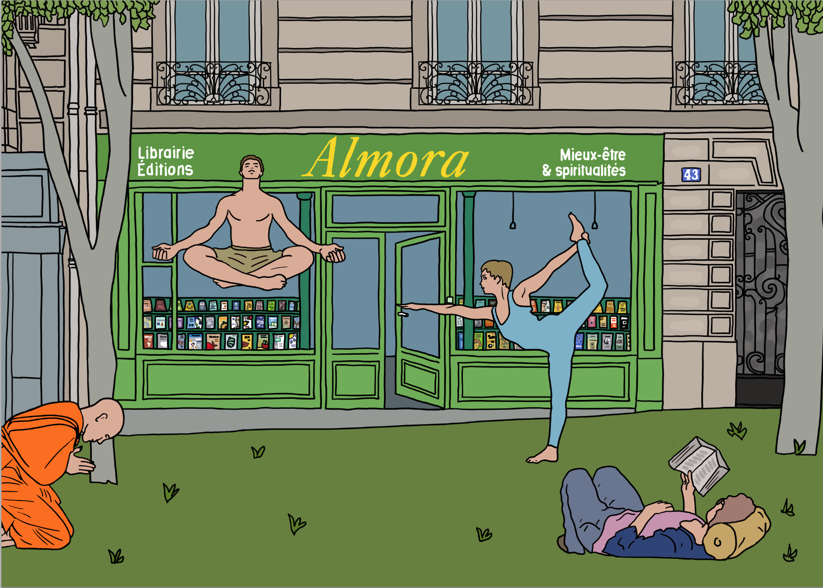 Almora, nouvelle librairie spécialisée pour le Yoga à Paris