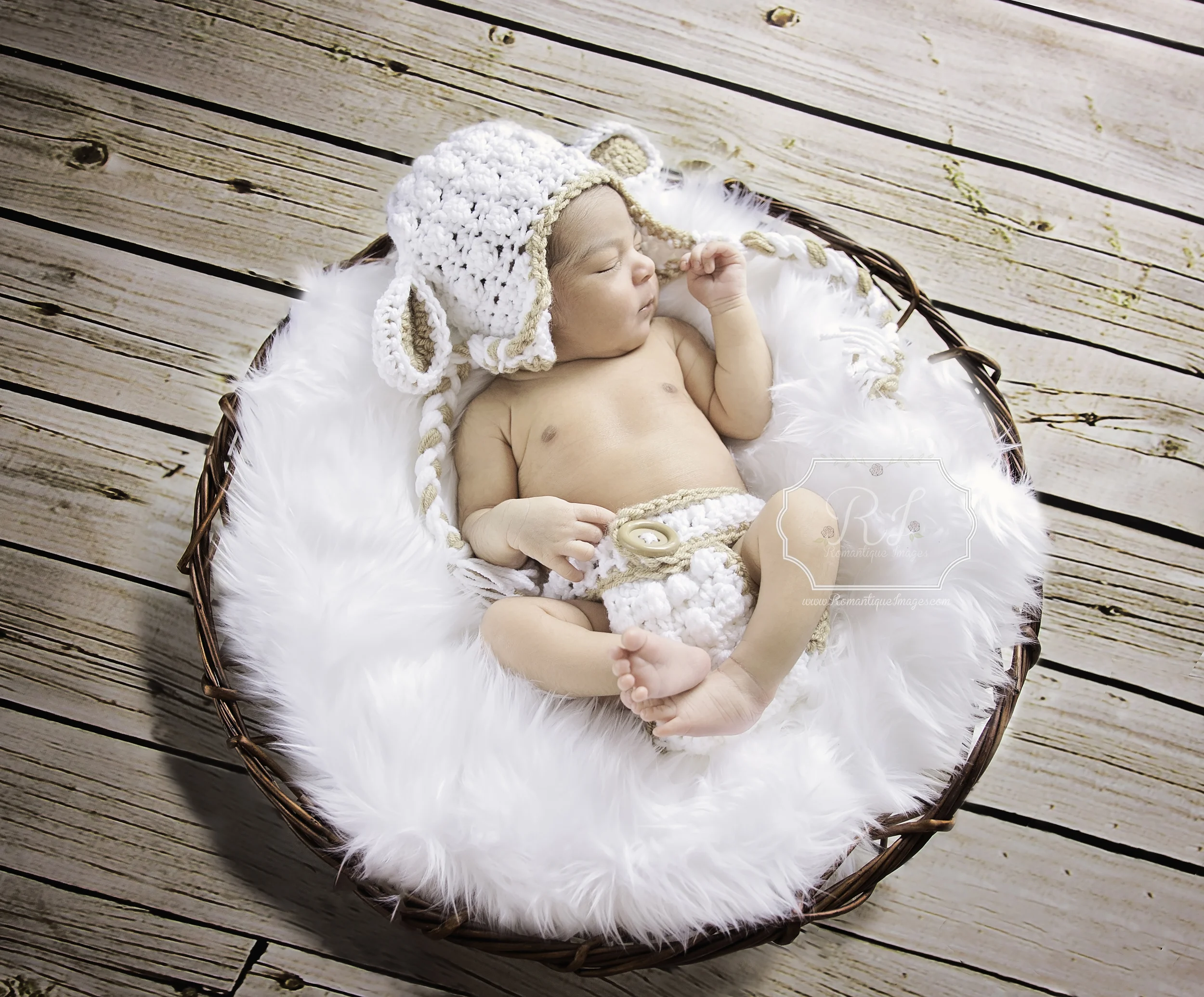8 Days old baby Arya - RI Newborn Photography