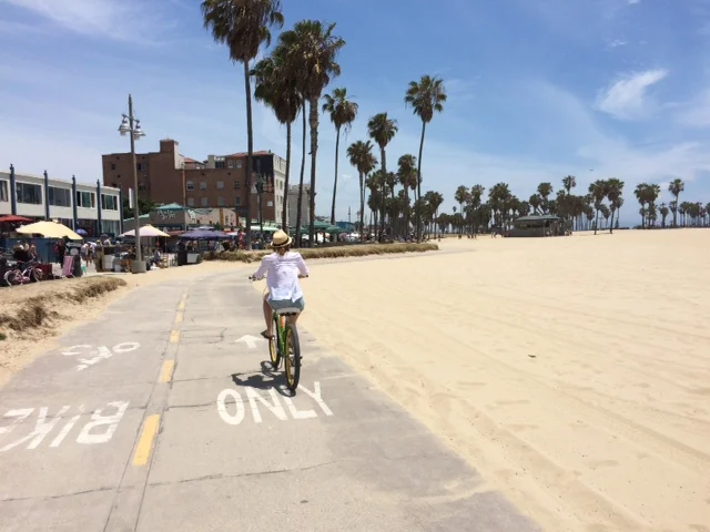 Riding off into the sunset...see you soon Cali! 