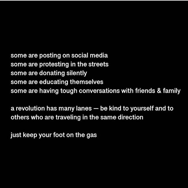 Repost from @violadavis . Start where you and then go a little further. Keep moving. Don&rsquo;t stop! We have a long way to go.