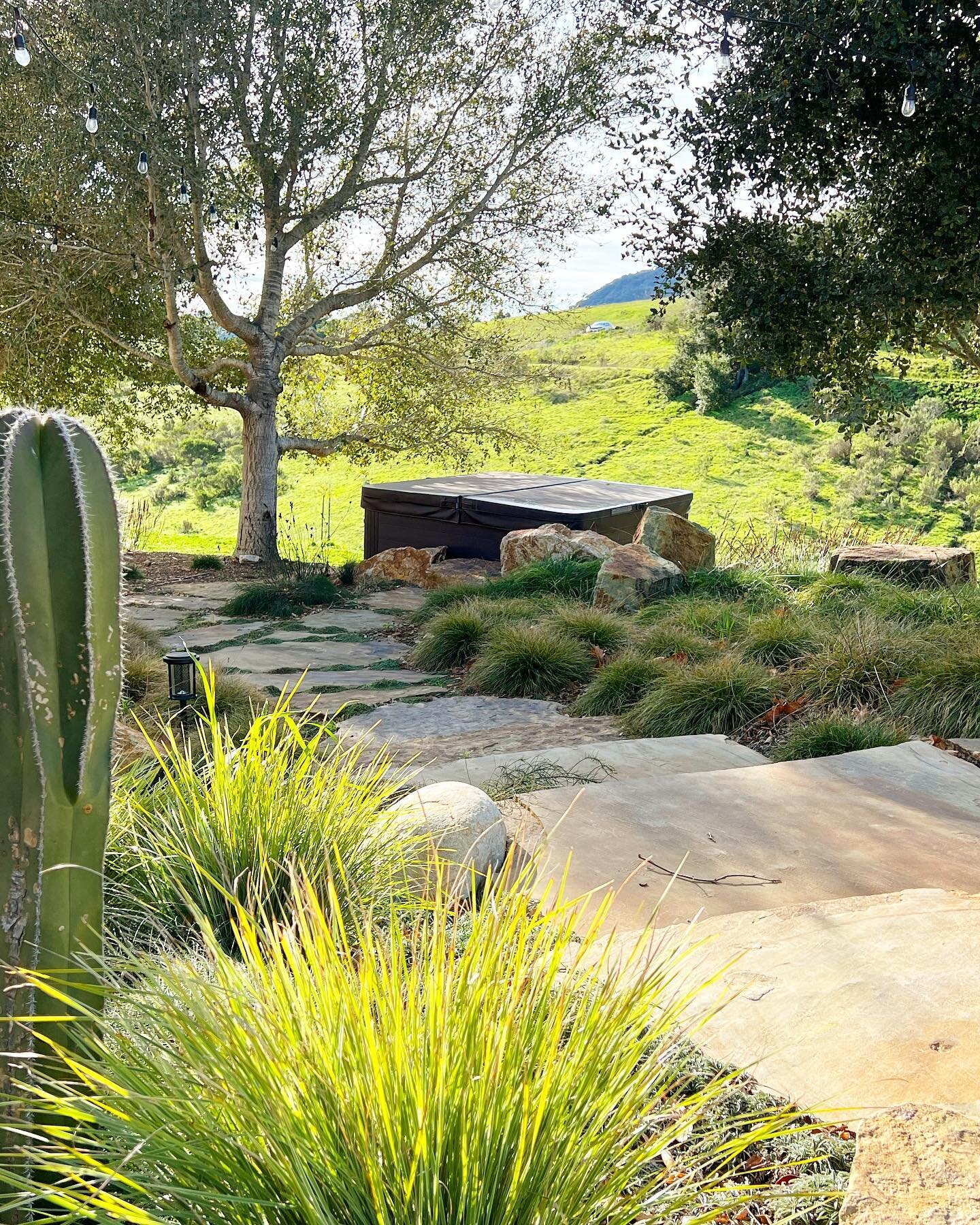 When you can have a hot tub with a premier view, you make the path to get there just as epic. 
.
.
.
#ncdesigns #landarch #thisislandscapearchitecture #landscapearchitecture #landscapedesign #coastaldesign #sanluisobispo #slolife #805living #shareslo