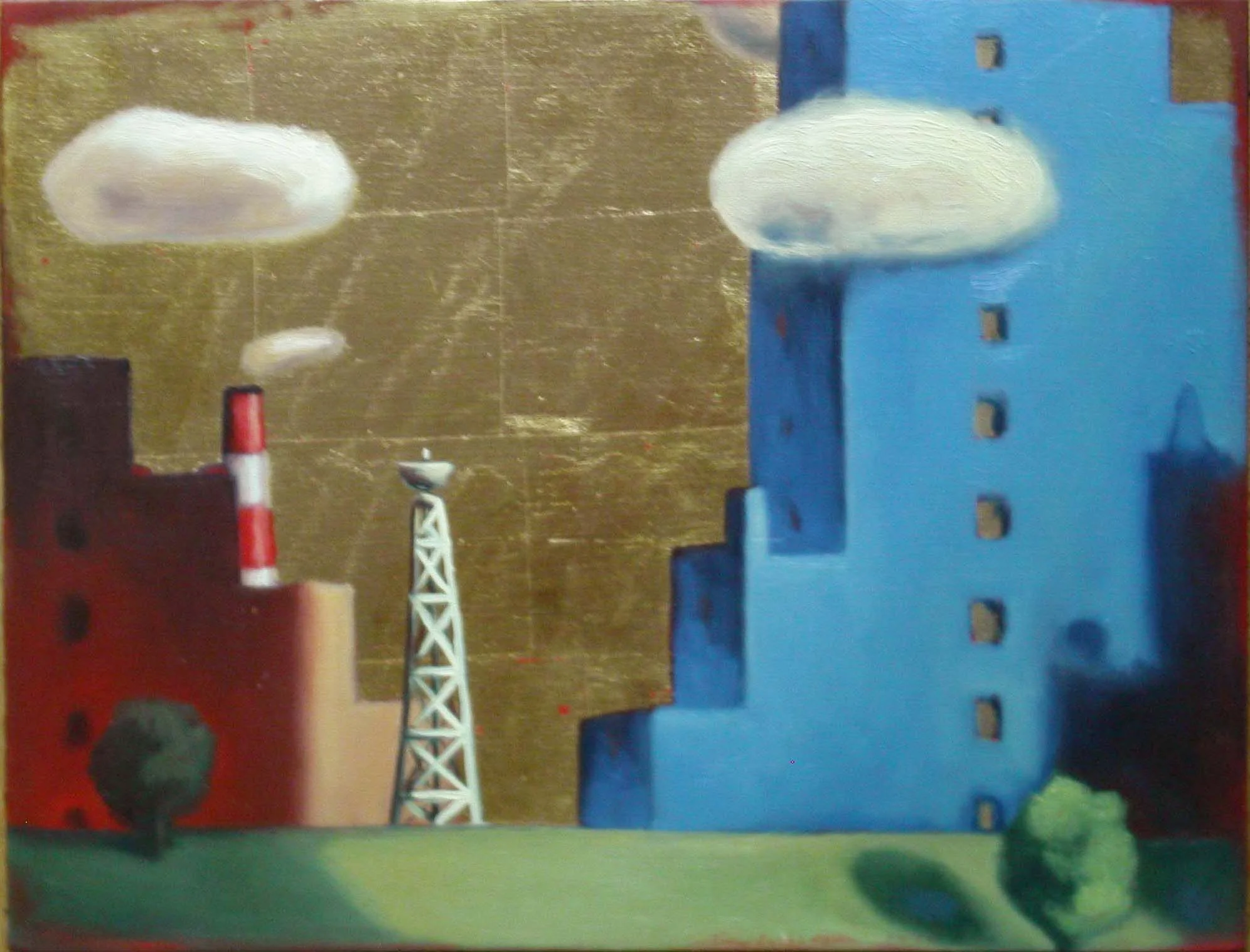 Partly cloudy downtown II