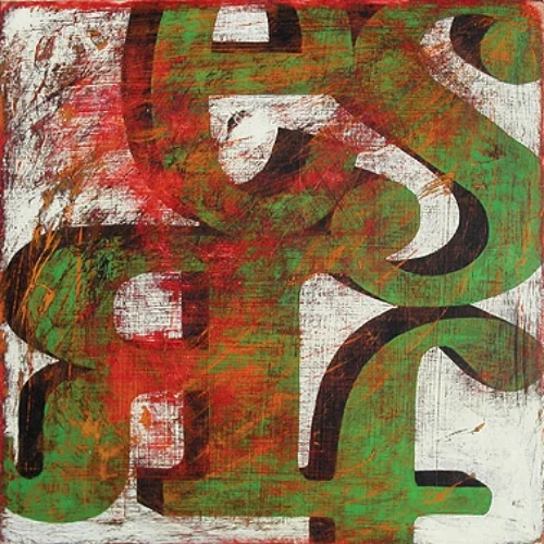 Four shapes/letters